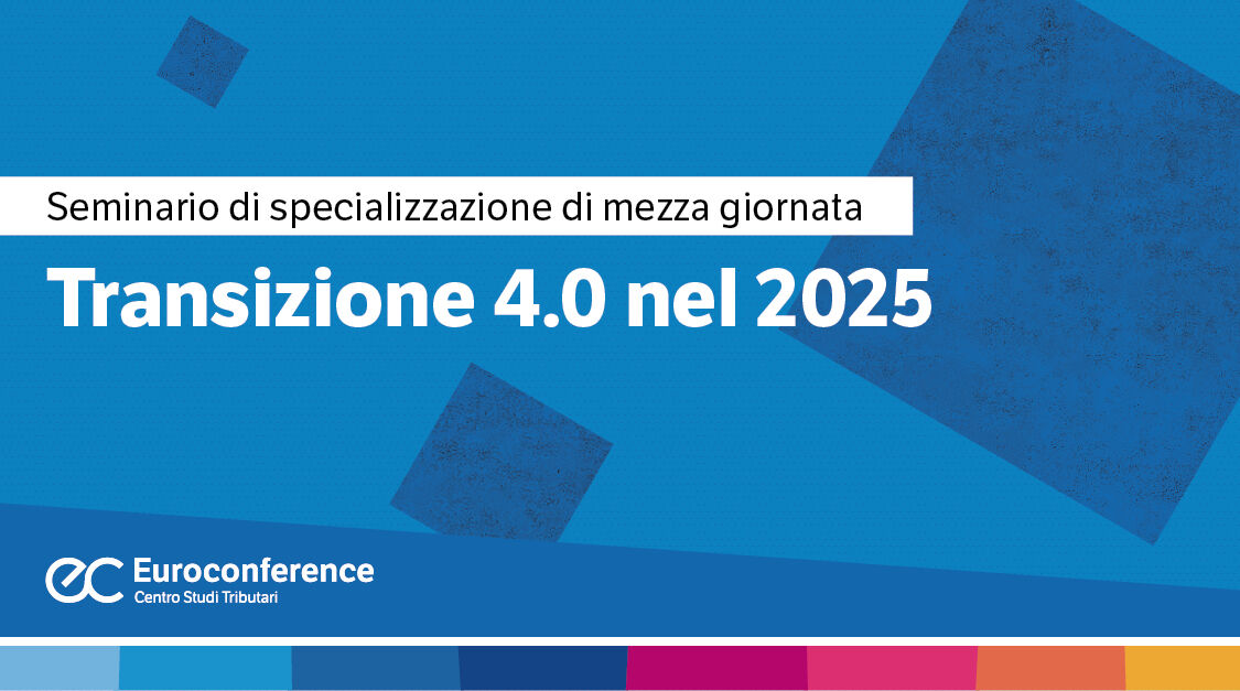 Immagine Transizione 4.0 nel 2025 | Euroconference